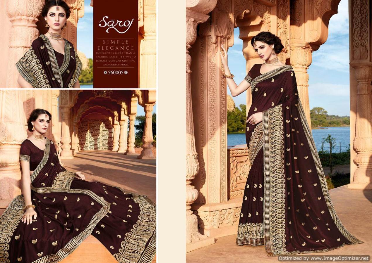 Saroj Morni Heavy Look Silk Saree Collection